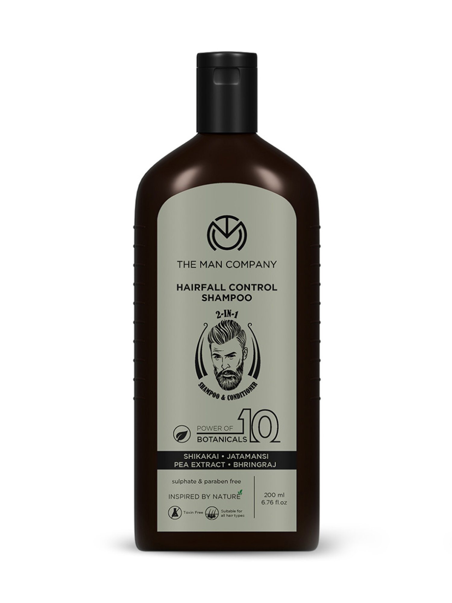 The Man Company Hairfall Control Shampoo 2-in-1 Shampoo & Conditioner - 200 ml
