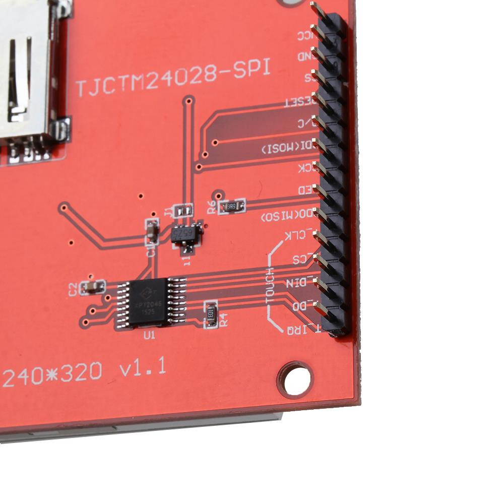 BQLZR 5PCS LCD Touch Panel 240 x 320 2.8"" SPI TFT Serial Port Module With PBC  ILI9341
