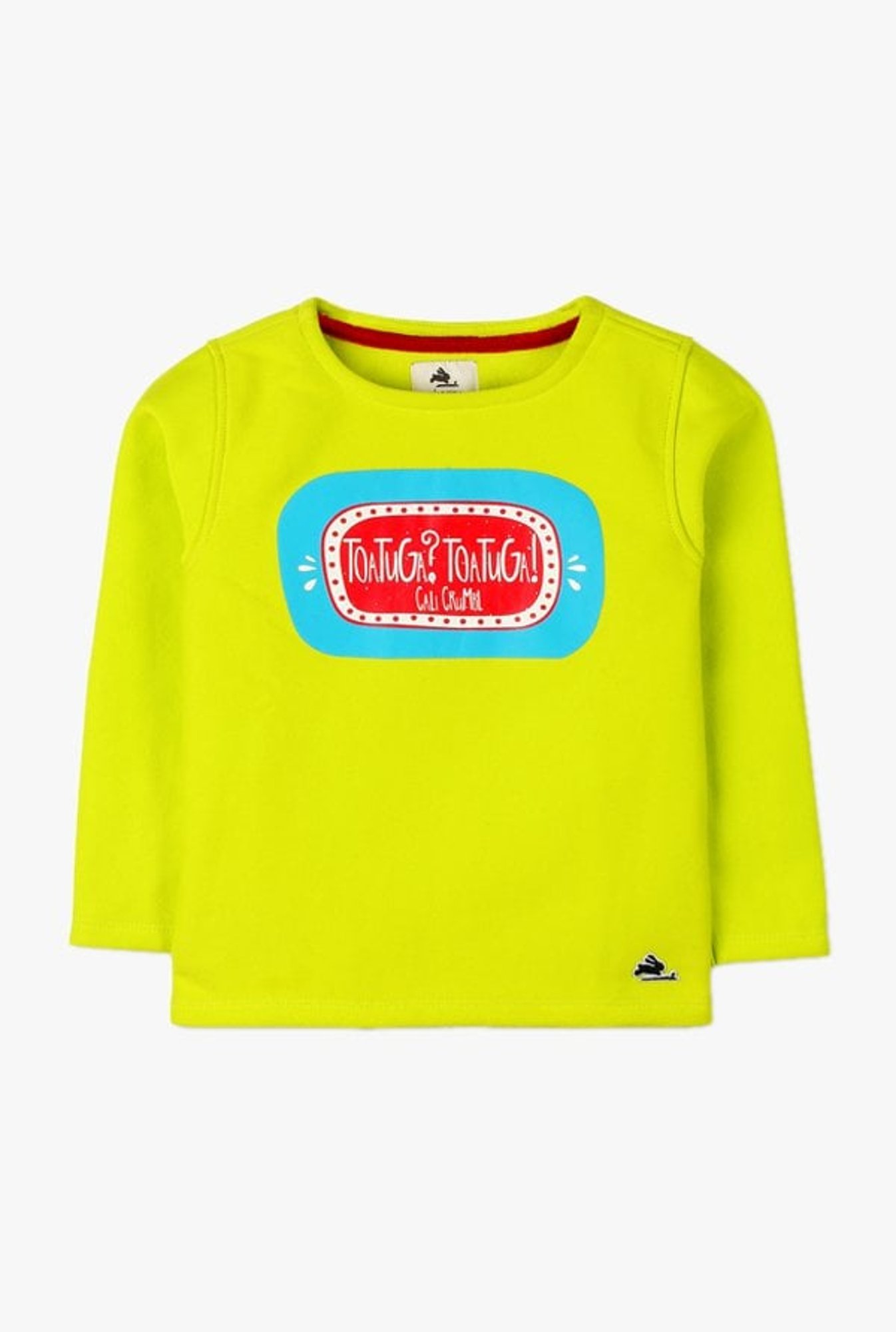 Cherry Crumble By Nitt Hyman Kids Yellow Printed Sweatshirt