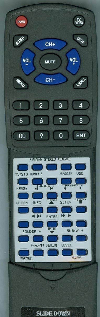 Replacement Remote Control for YAMAHA FSR50, WY577800, YHTS401