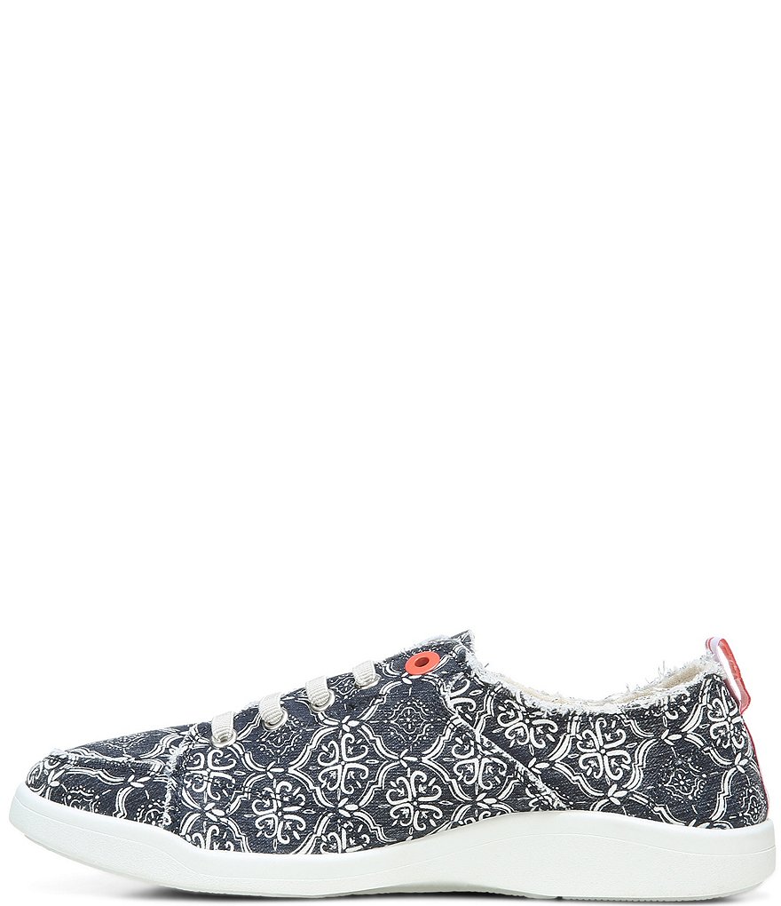 Vionic Pismo Mosaic Print Washable Lace-Up Sneakers