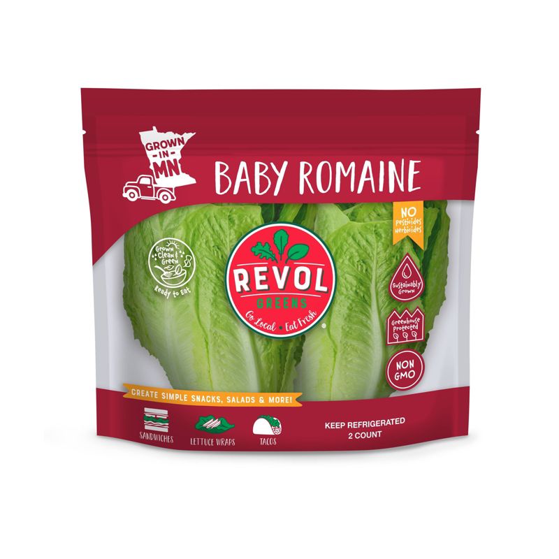 Revol Greens Baby Romaine - 7oz/2ct