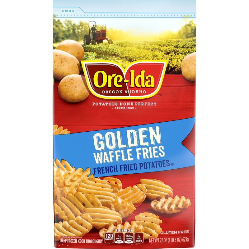 Ore-Ida Frozen Golden Waffle Fries - 22oz