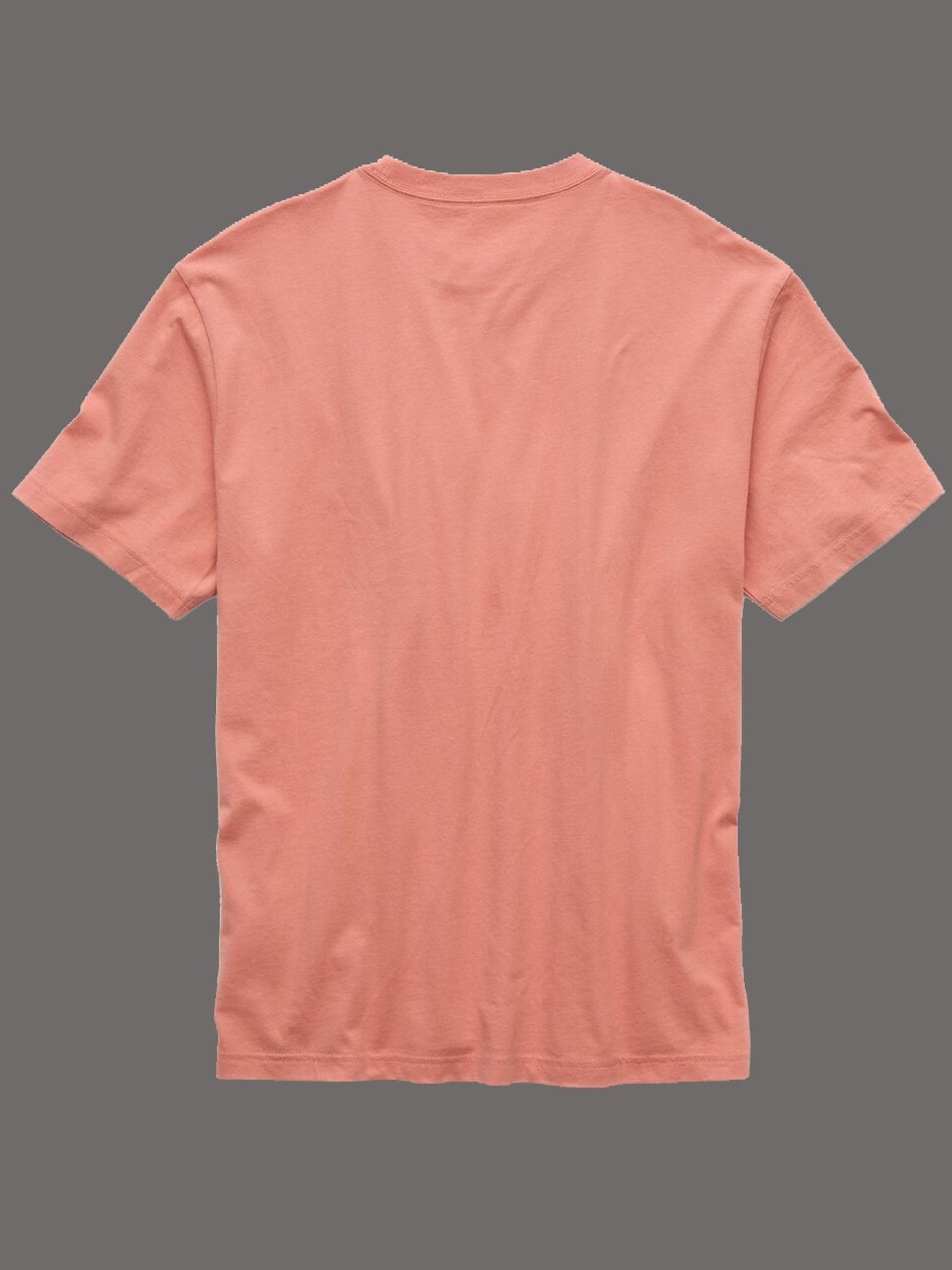 American Eagle Peach Regular Fit Printed T-Shirt