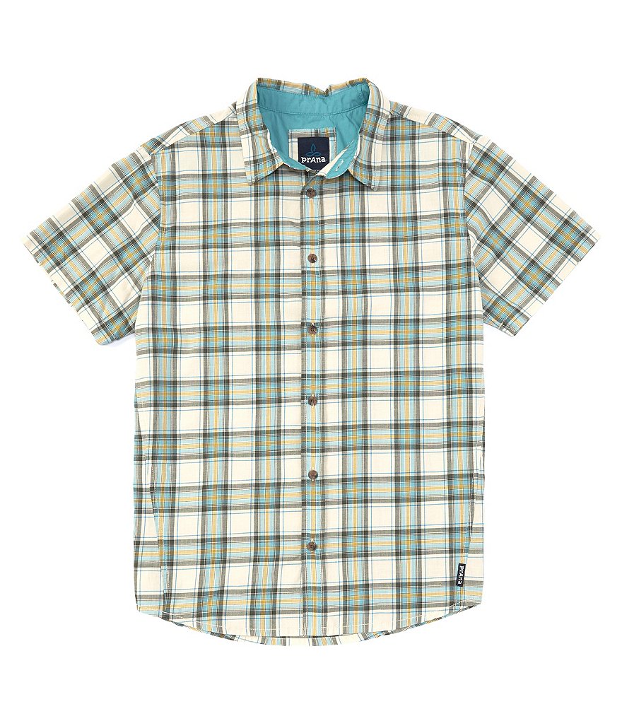 Prana Graden Short-Sleeve Recycled Materials Woven Shirt