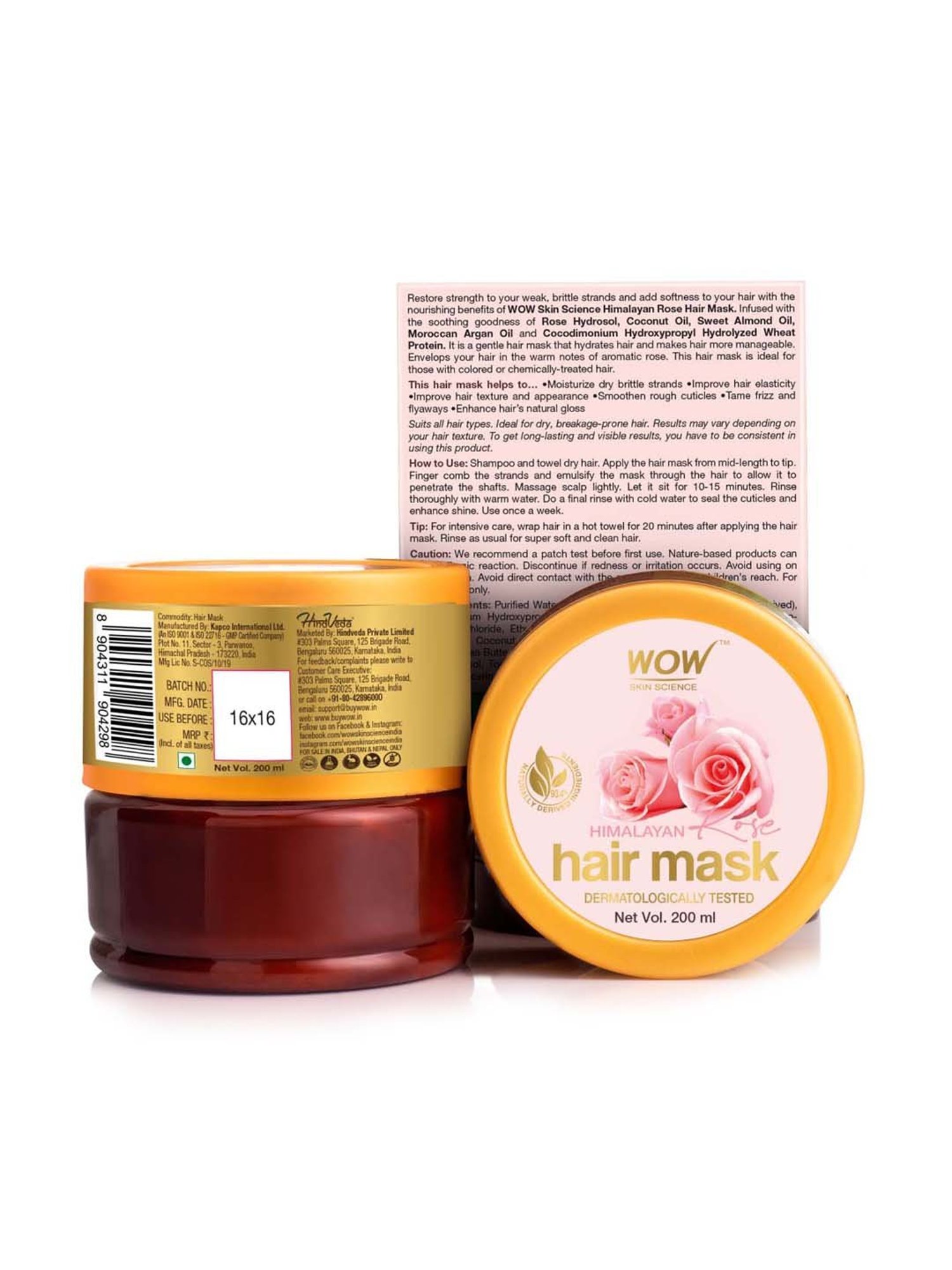 Richfeel Brahmi Intensive Repair Hair Pack - Pack of 4