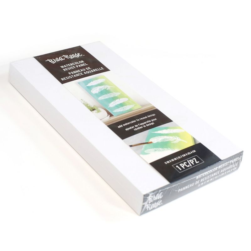 Brea Reese 5'' x 10'' Watercolor Resist Panel