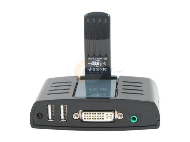 Cables Unlimited USB-DD3000 DisplayDock Wireless USB Docking Station with Video for PC