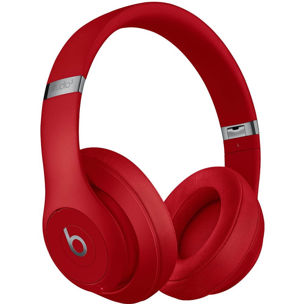 Beats by Dre Studio3 Wireless Over-Ear Headphones (Red)