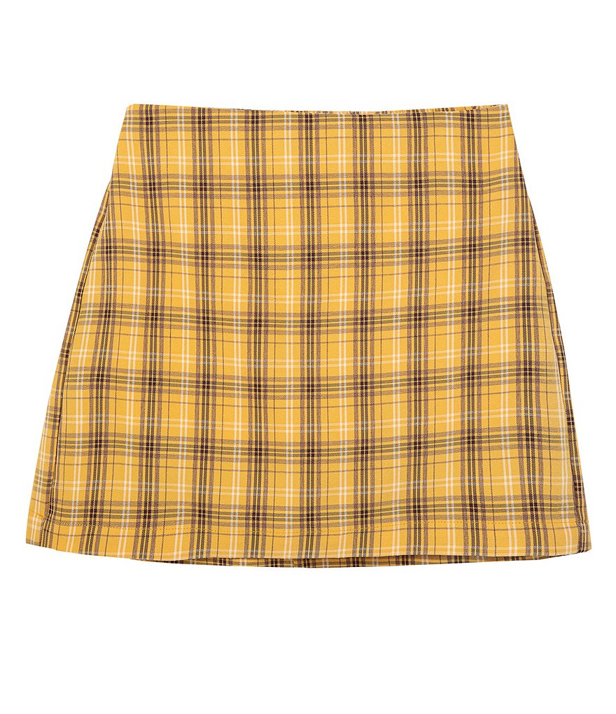 Truce Big Girls 7-16 A-Line Plaid Skirt