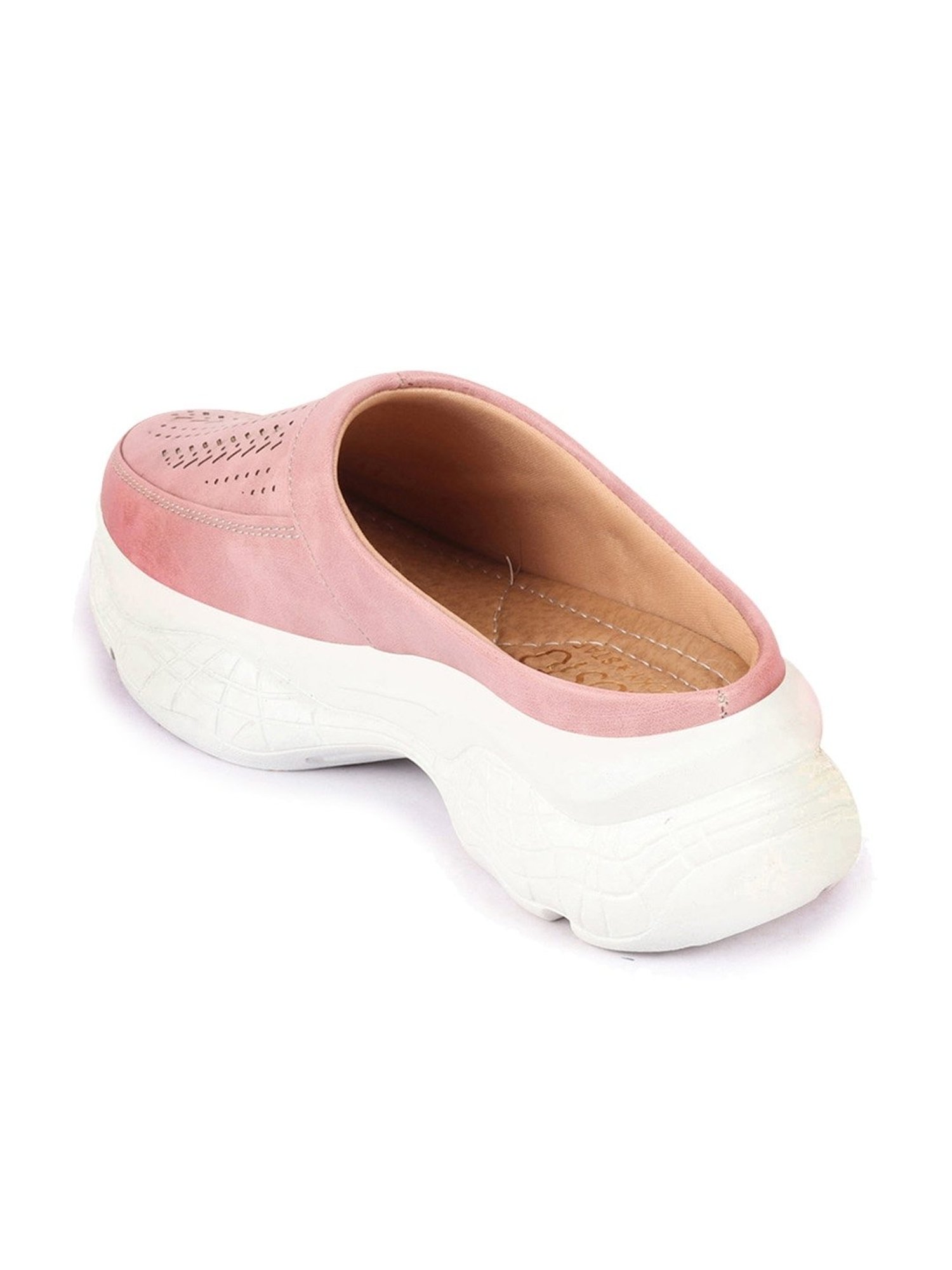 Fausto Women's Pink Mule Shoes