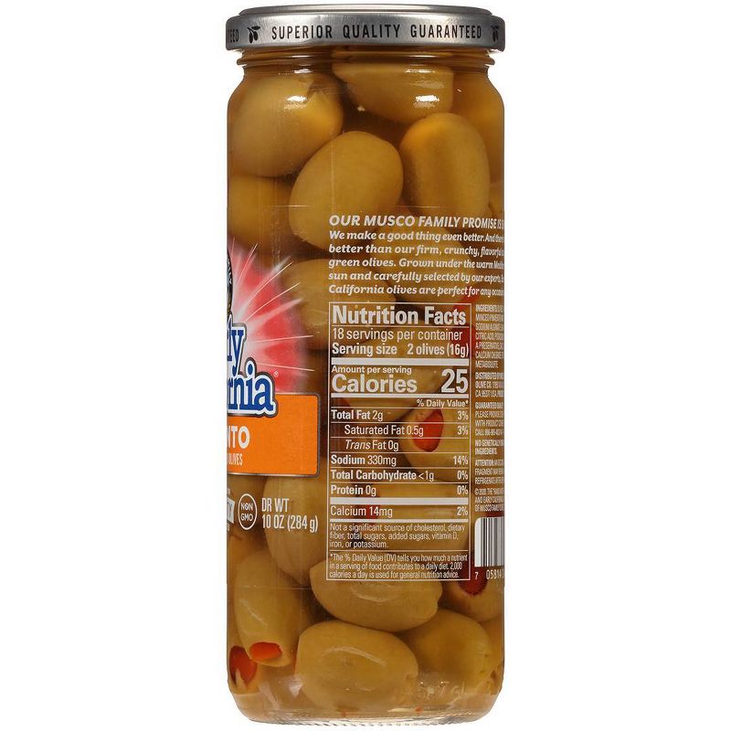 Early California Pimento Stuffed Queen Olives - 10oz