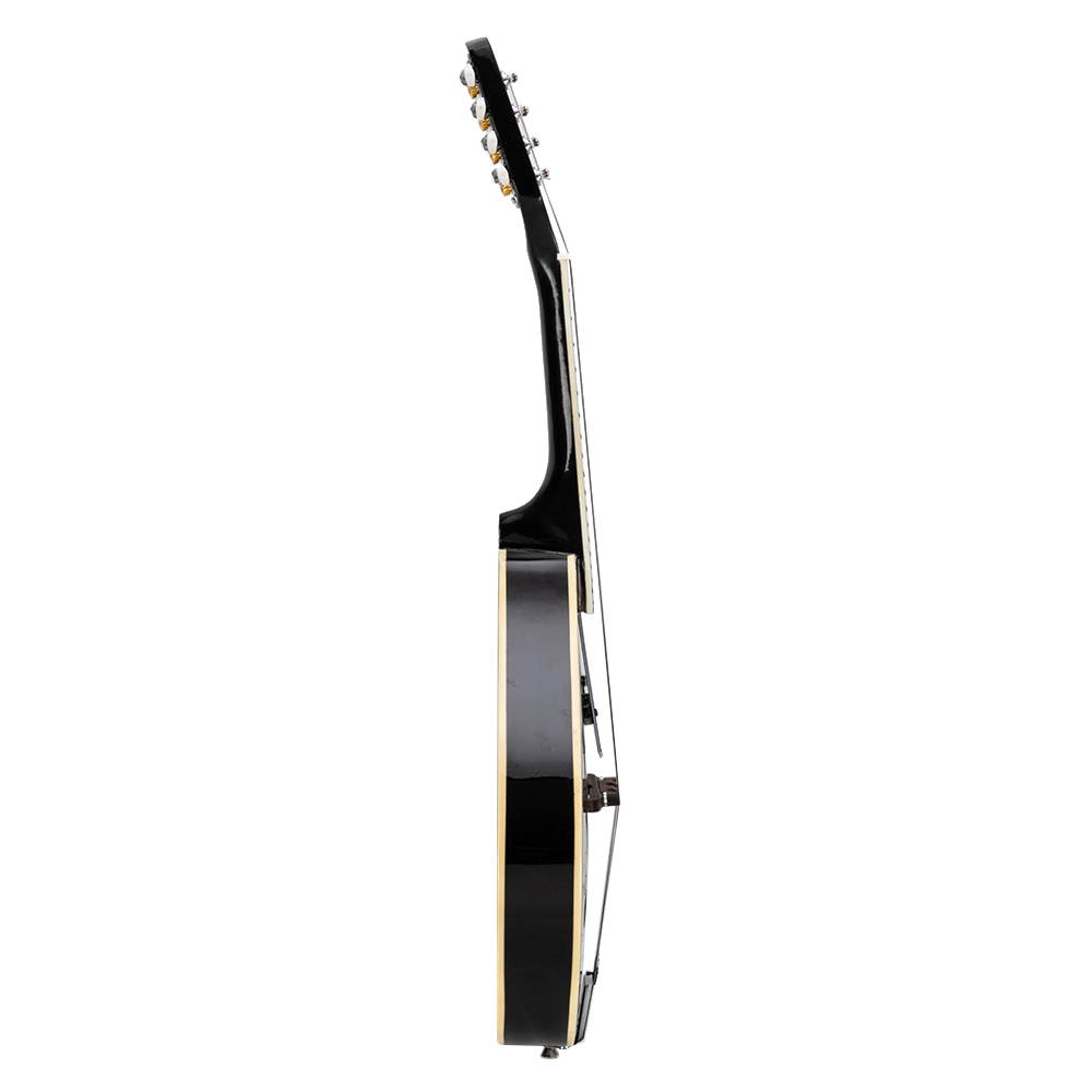 Glarry A-Style Elegant Maple Wood Mandolin Black