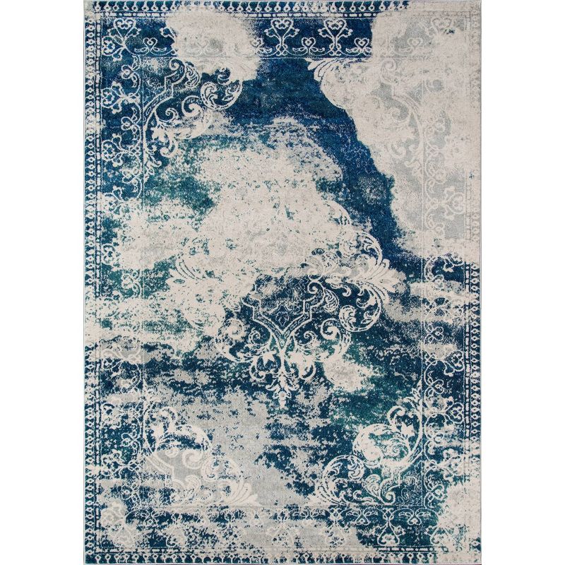 Savion Rug - Blue - (3'11"x5'7") - Momeni