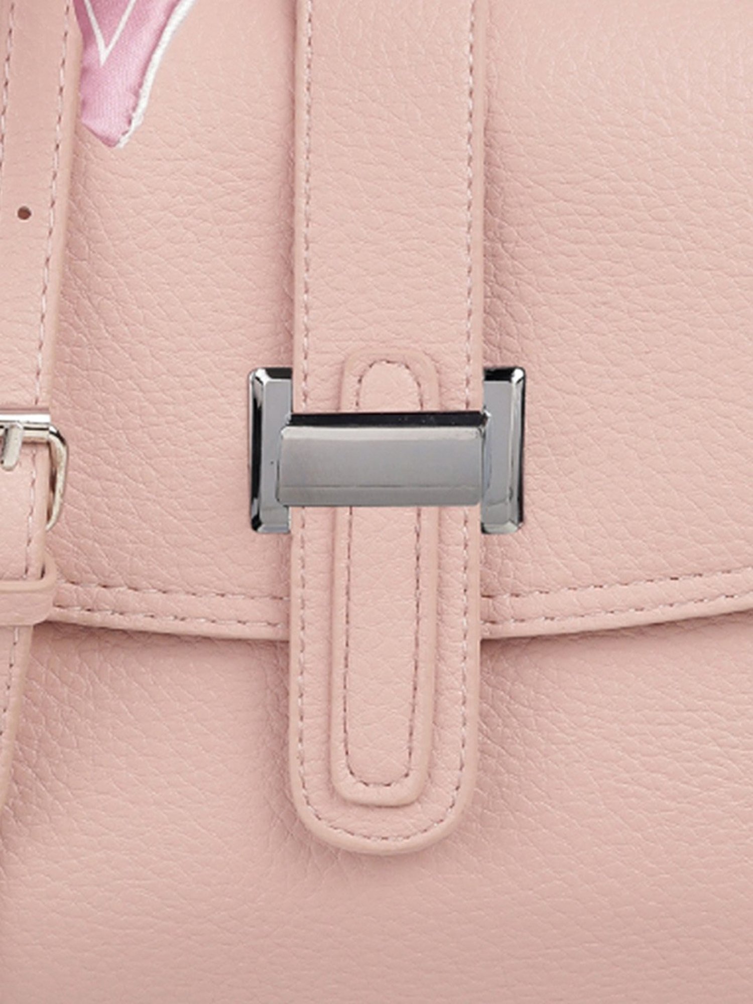 Favore Tan Solid Medium Satchels