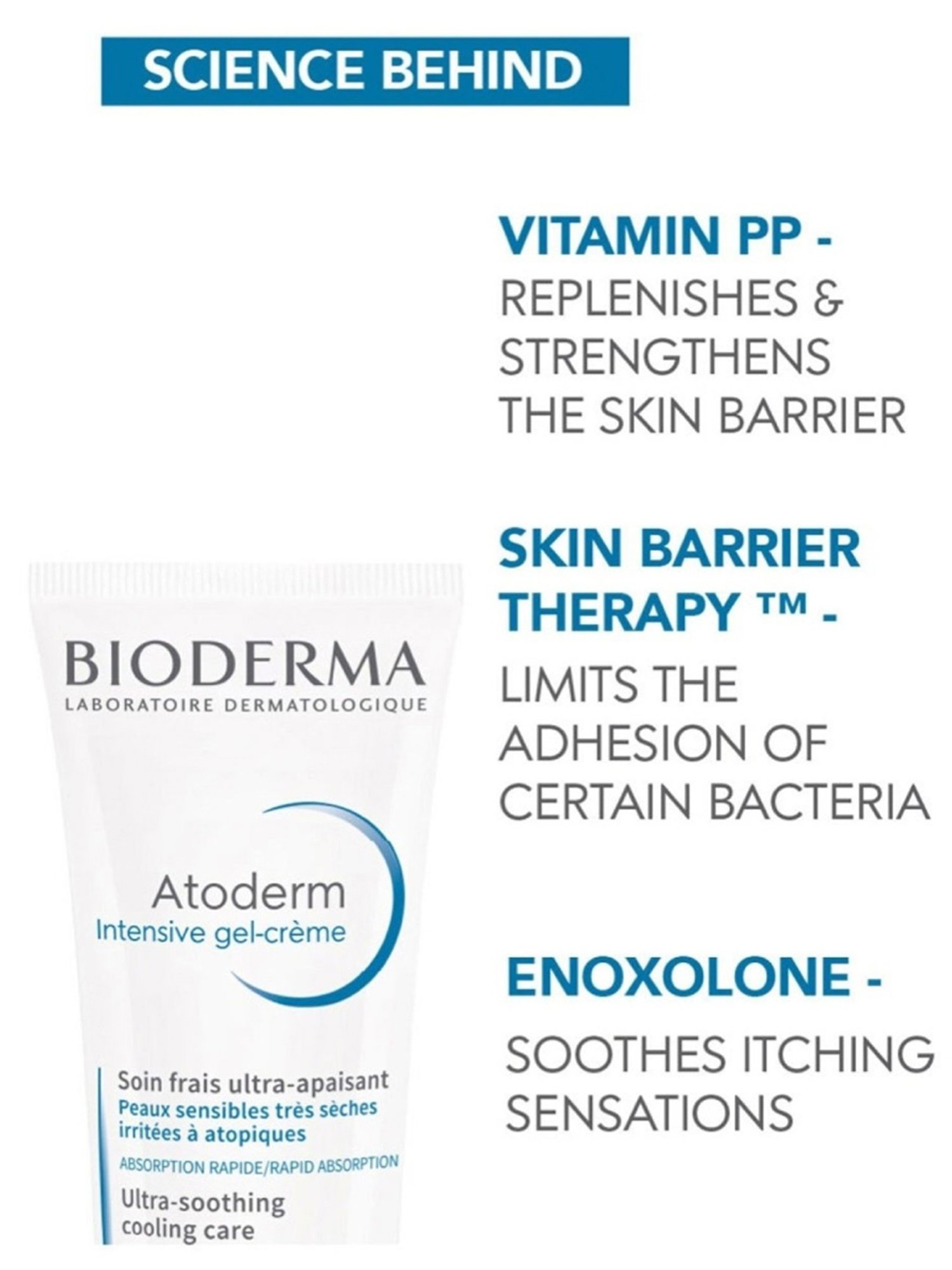 Bioderma Atoderm Intensive Gel Creme - 75 ml