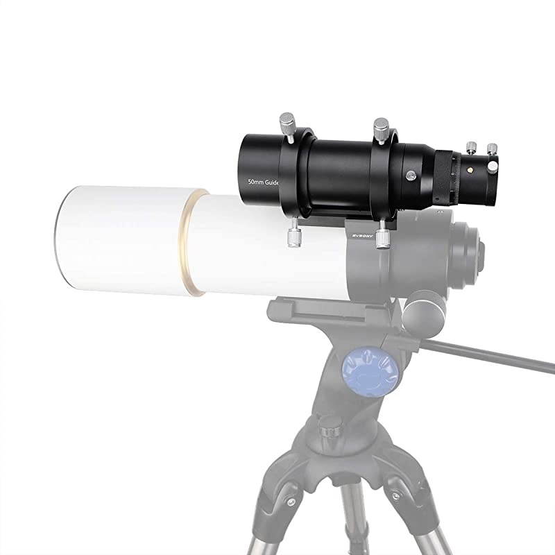 SV106 Guide Scope with Helical Focuser Finder and Guide Scope MultiUse for Astronomical Telescope 50mm