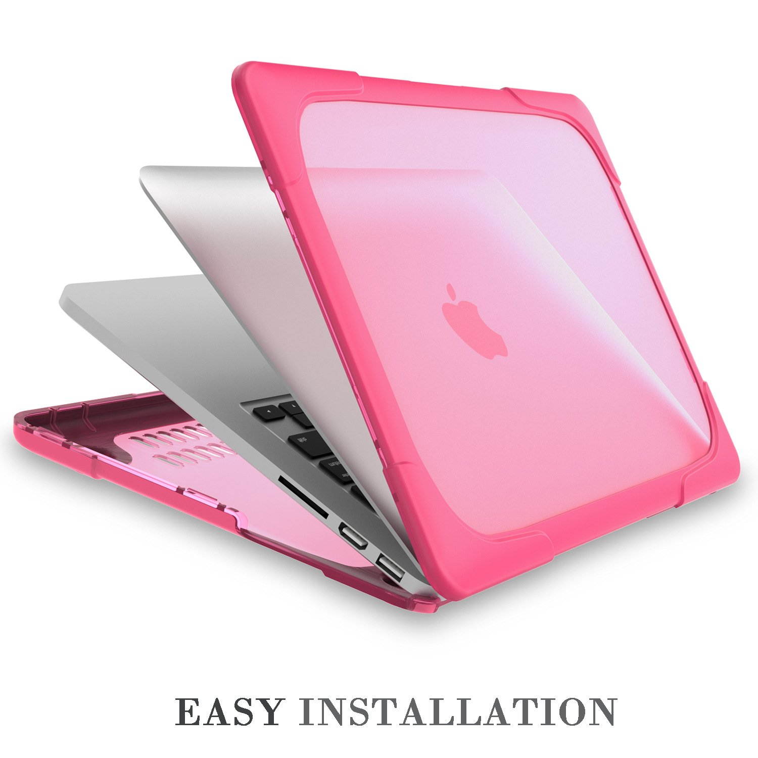 For Macbook Pro 15 Retina Case Werleo Heavy Duty Hard Case Protective Cover for Apple Macbook Pro 15.4" with Retina Display Compatible with A1398 2012-2015 Release