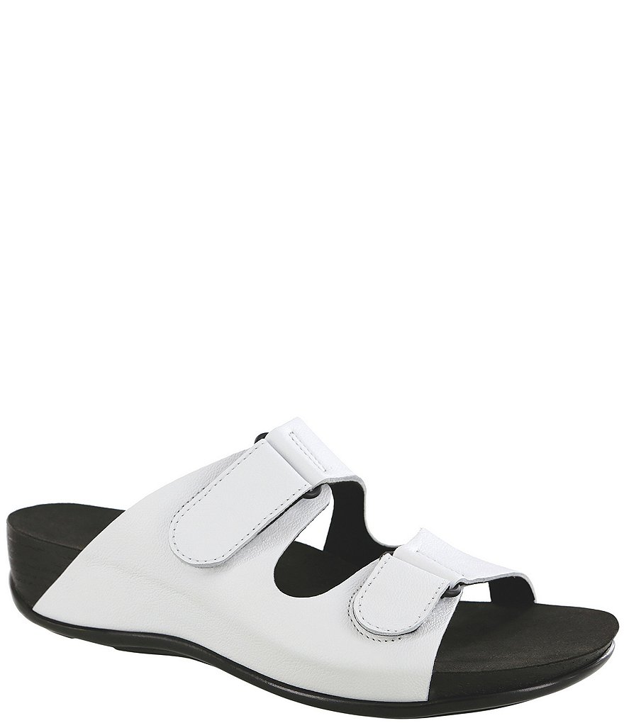 SAS Seaside Leather Slide Sandals