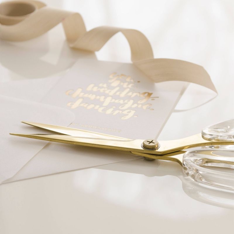 RUSSELL + HAZEL Acrylic Scissor Gold