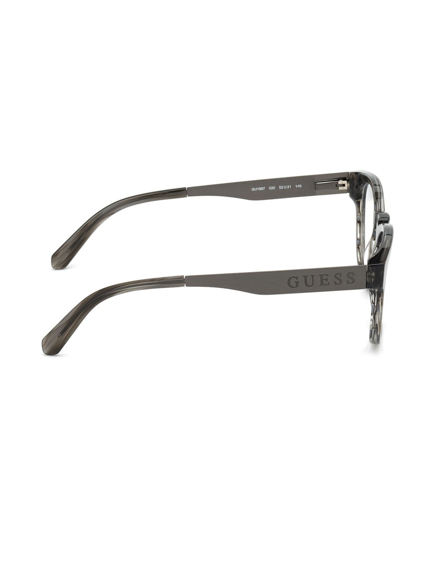 Guess Grey Wayfarer Eye Frames for Men