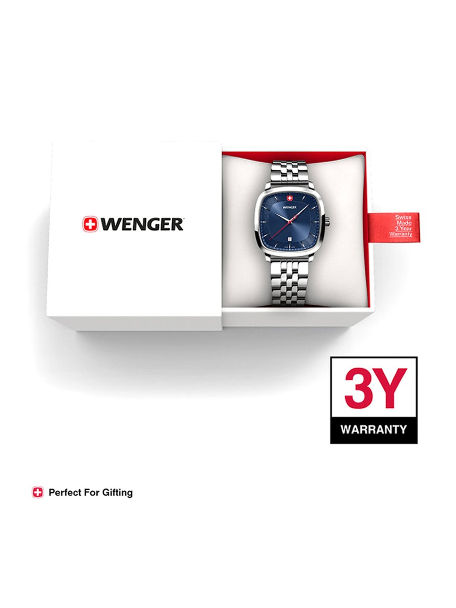 Wenger 01.1921.103 Analog Watch for Men