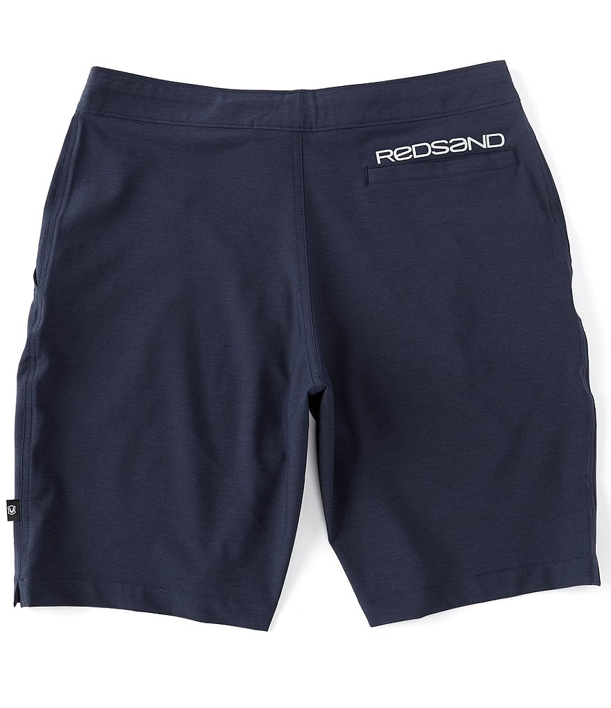Redsand Solid Heather 20#double; Outseam Hybrid Shorts