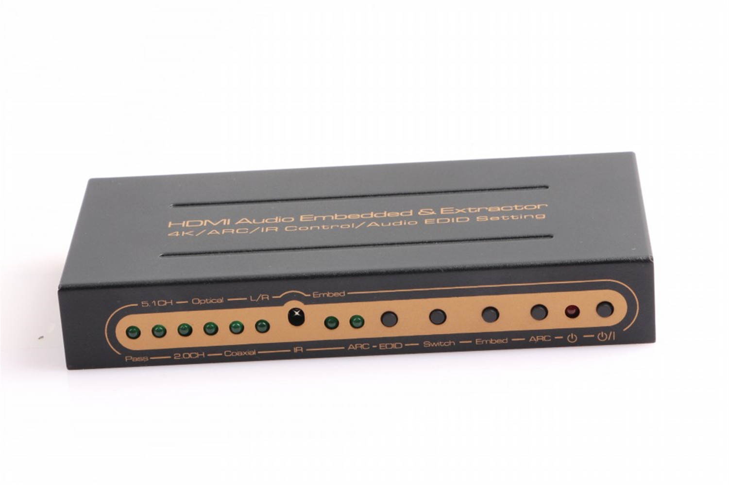 HDMI Audio Embedded & Extractor Support 4K supports Dolby-AC3 and DTS Audio Format Input supports max 2V P-P analog audio input