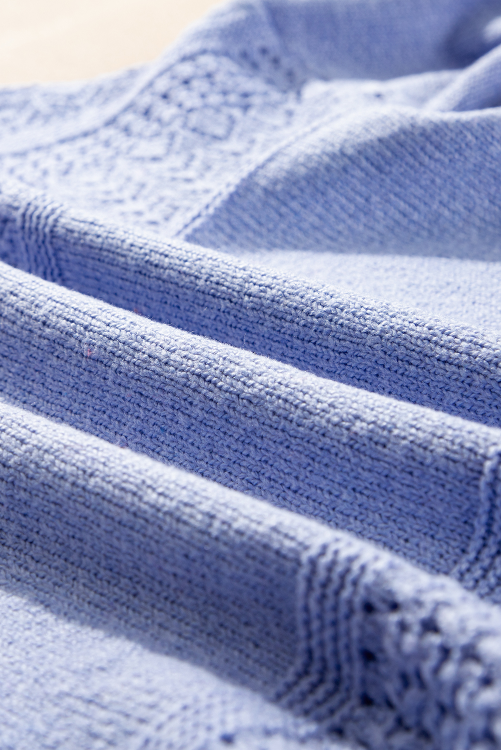 Pink Merry & Bright Pop Up Letter Waffle Knit Sweater