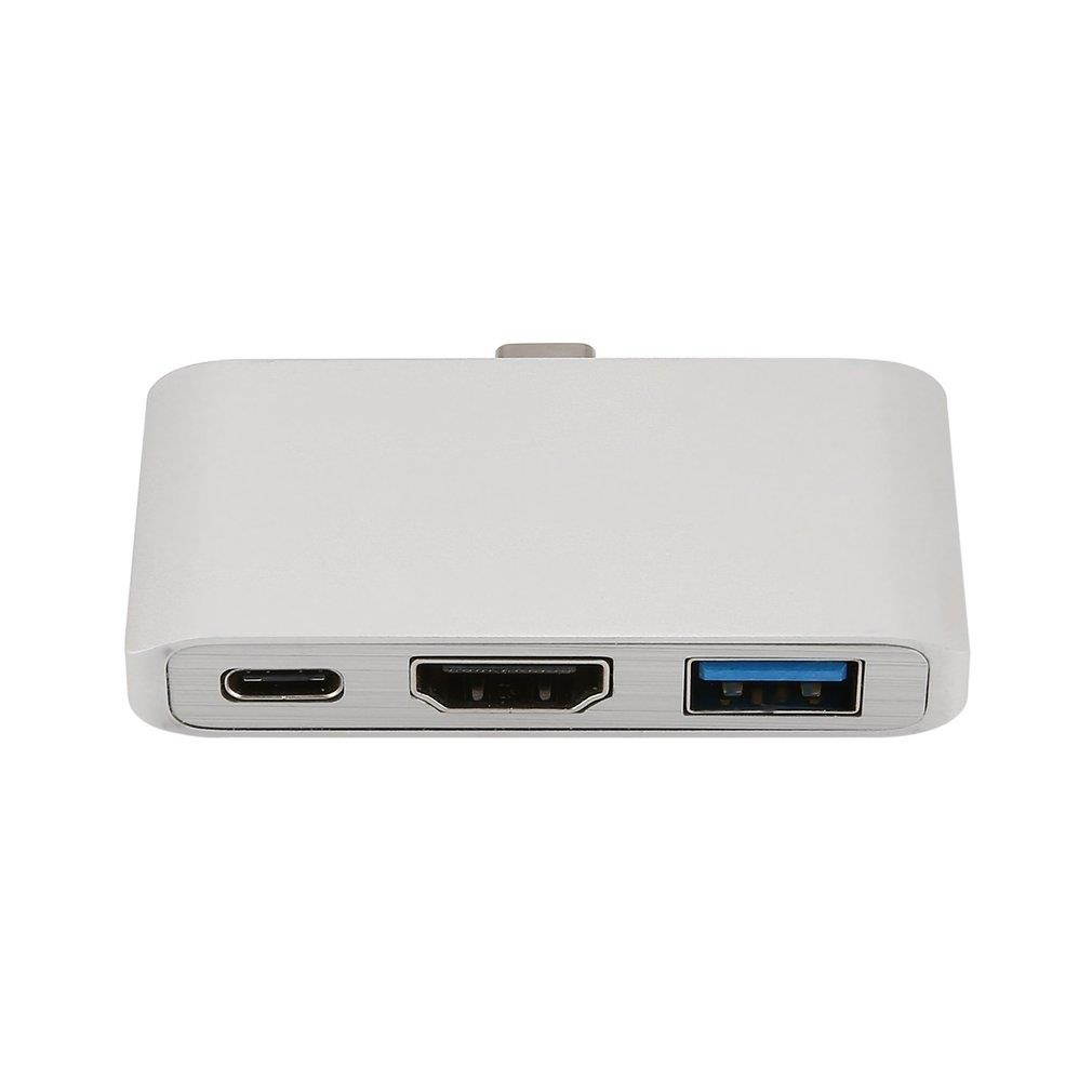 Mini USB-C Digital HDMI Multiport Adapter for Mac Book Pro for Dell and More