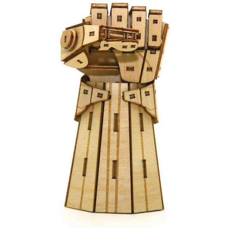 Incredibuilds Marvel Avengers Infinity WarInfinity Gauntlet Book & Wood Model Kit