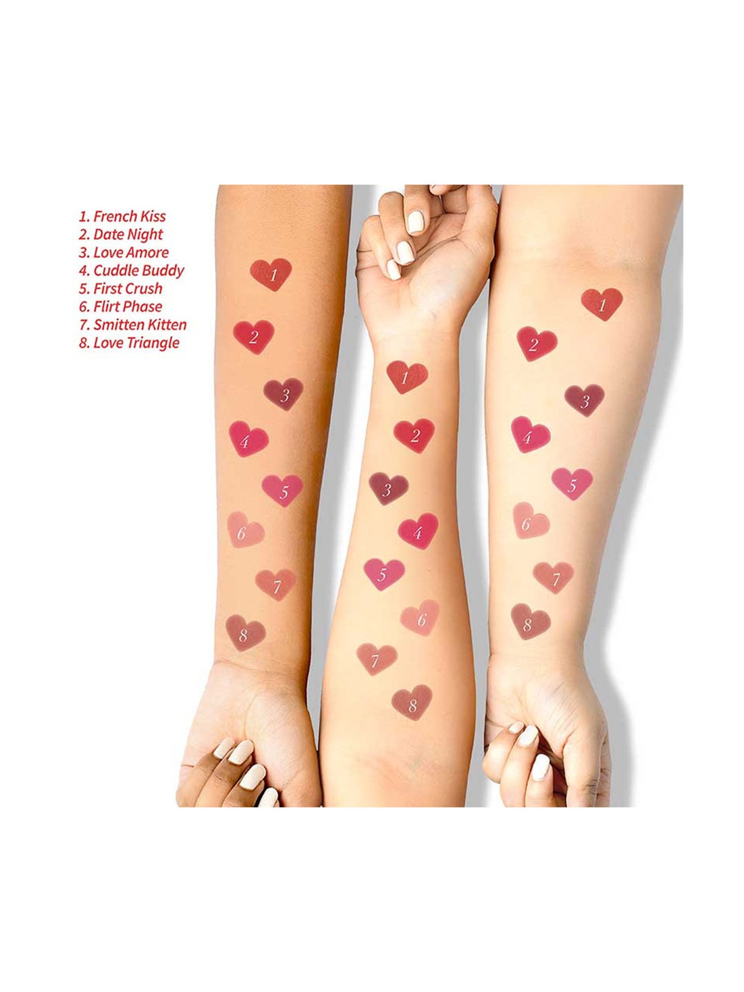 MyGlamm Treasure IT Suede Matte Lipstick Flirt Phase - 4.2 gm