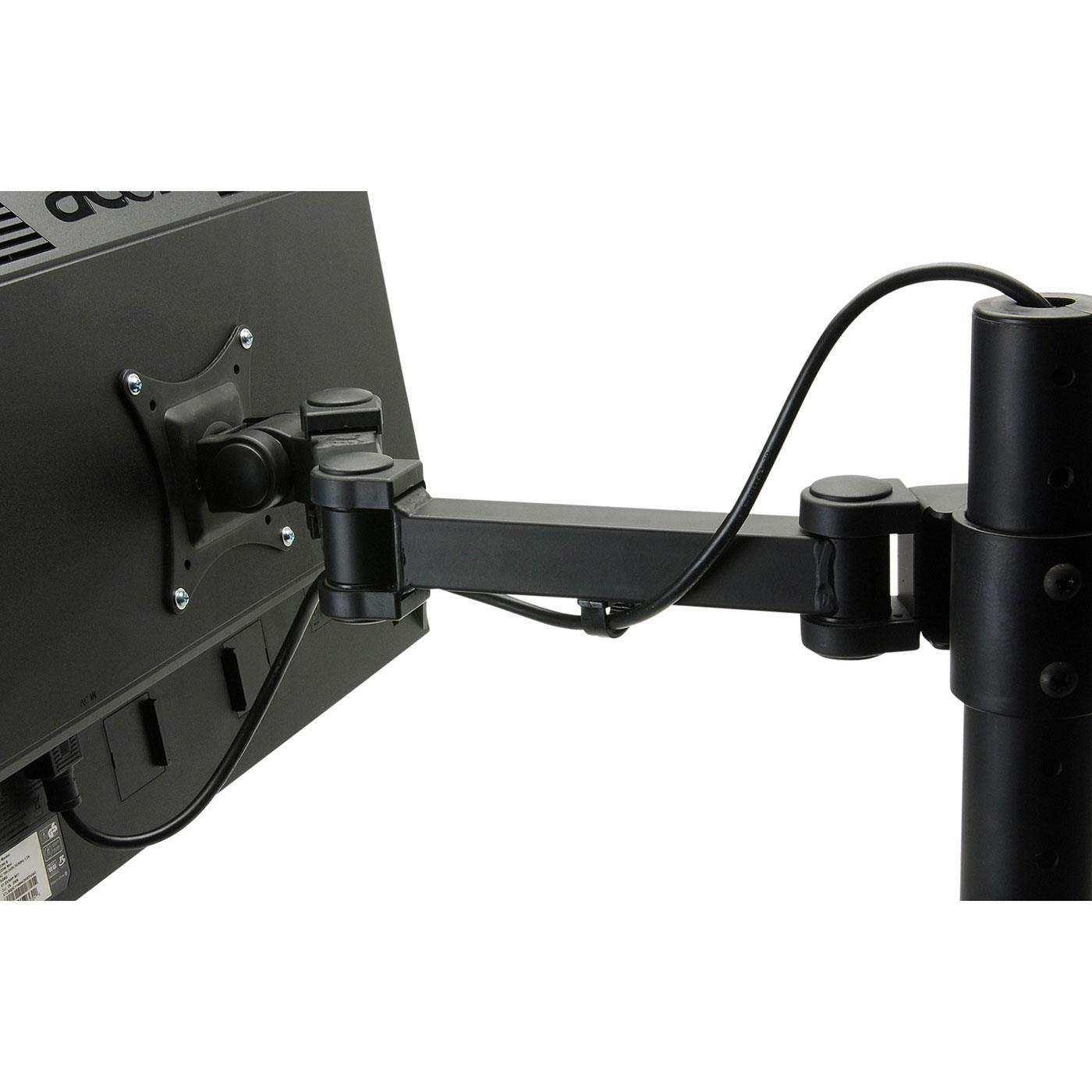 Dayton Audio DESKARM-D Articulating Desktop Dual Monitor Mou 182-396