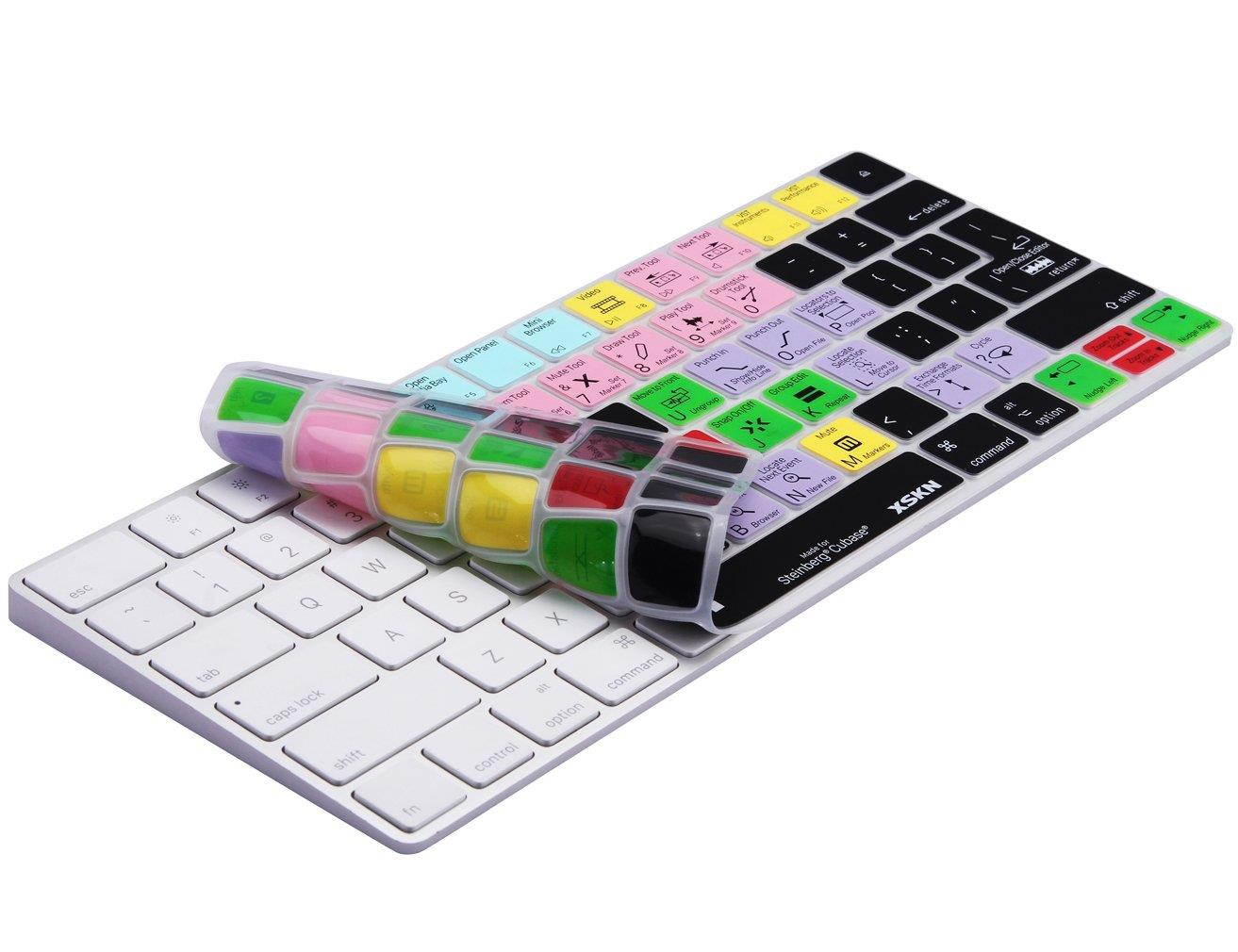 XSKN Magic Keyboard Steinberg Cubase Silicone Cover, Durable Cubase Hotkeys Keyboard Skin for Apple Magic Keyboard MLA22LL/A, MLA22B/A (Released since 2015)