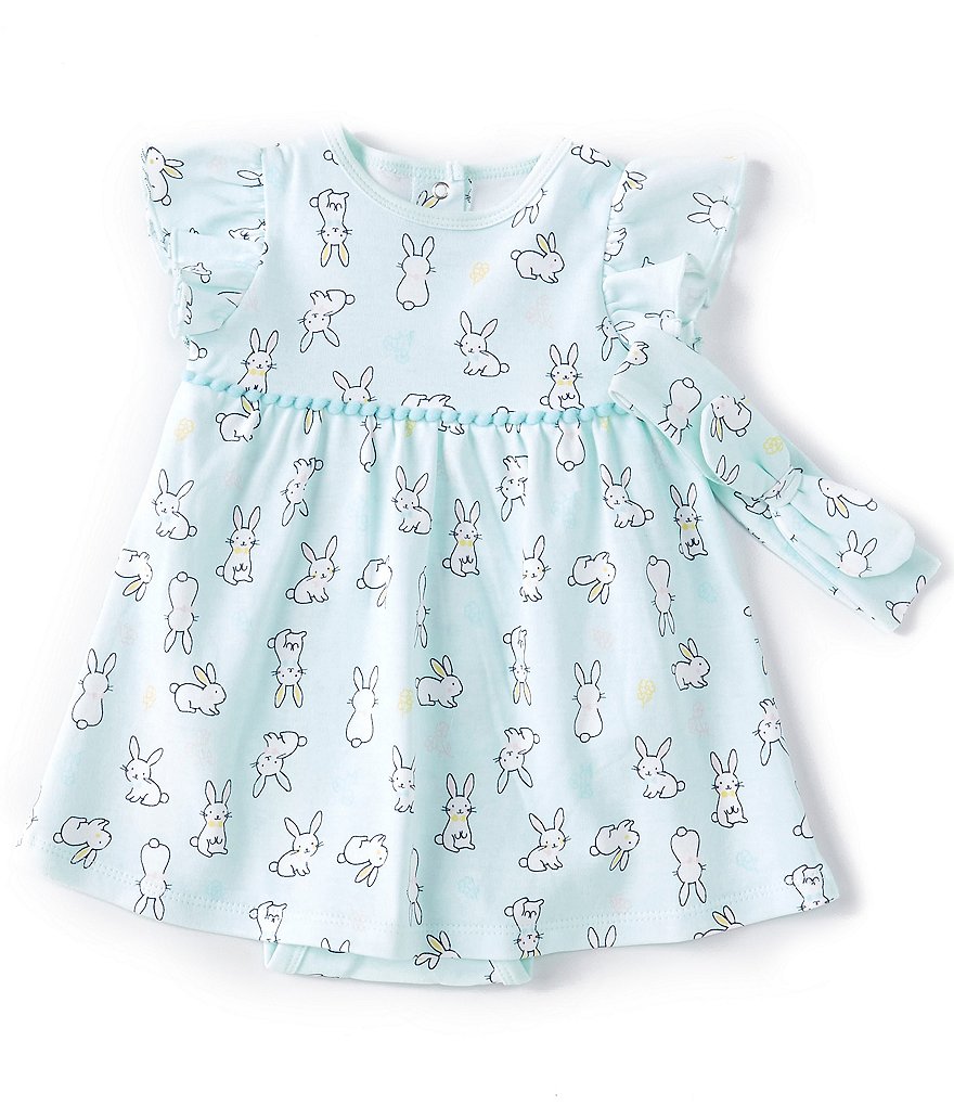 Starting Out Baby Girls Newborn-9 Months Stripe Ruffle Romper