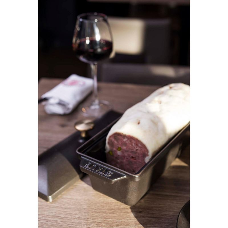 Fat Daddio's BP-SET Anodized Aluminum Bread Pan 2 Piece Set, 7.75 x 3.75 Inches