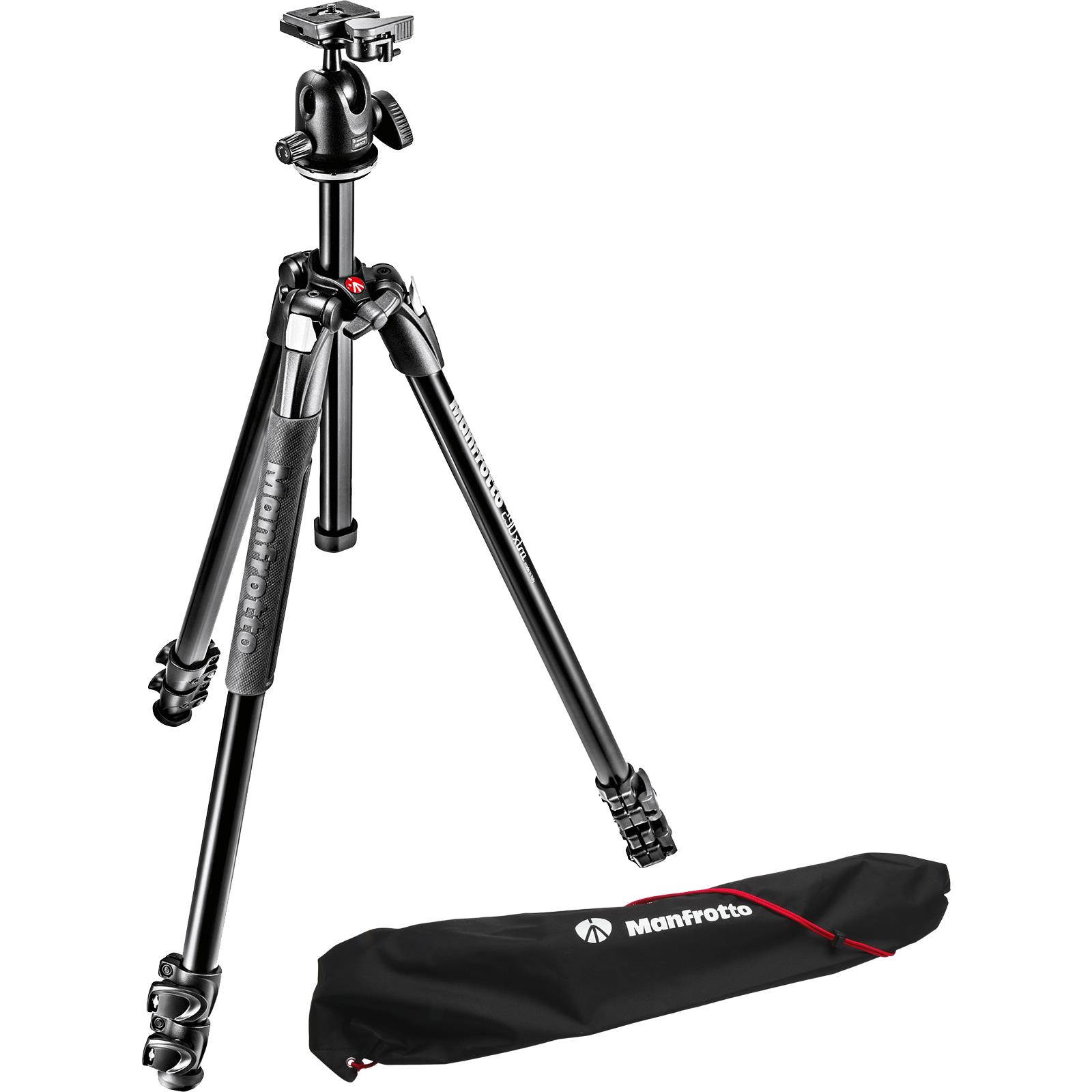 Manfrotto MK290XTA3-BHUS 290 Xtra Aluminum Tripod Kit with Ball Head