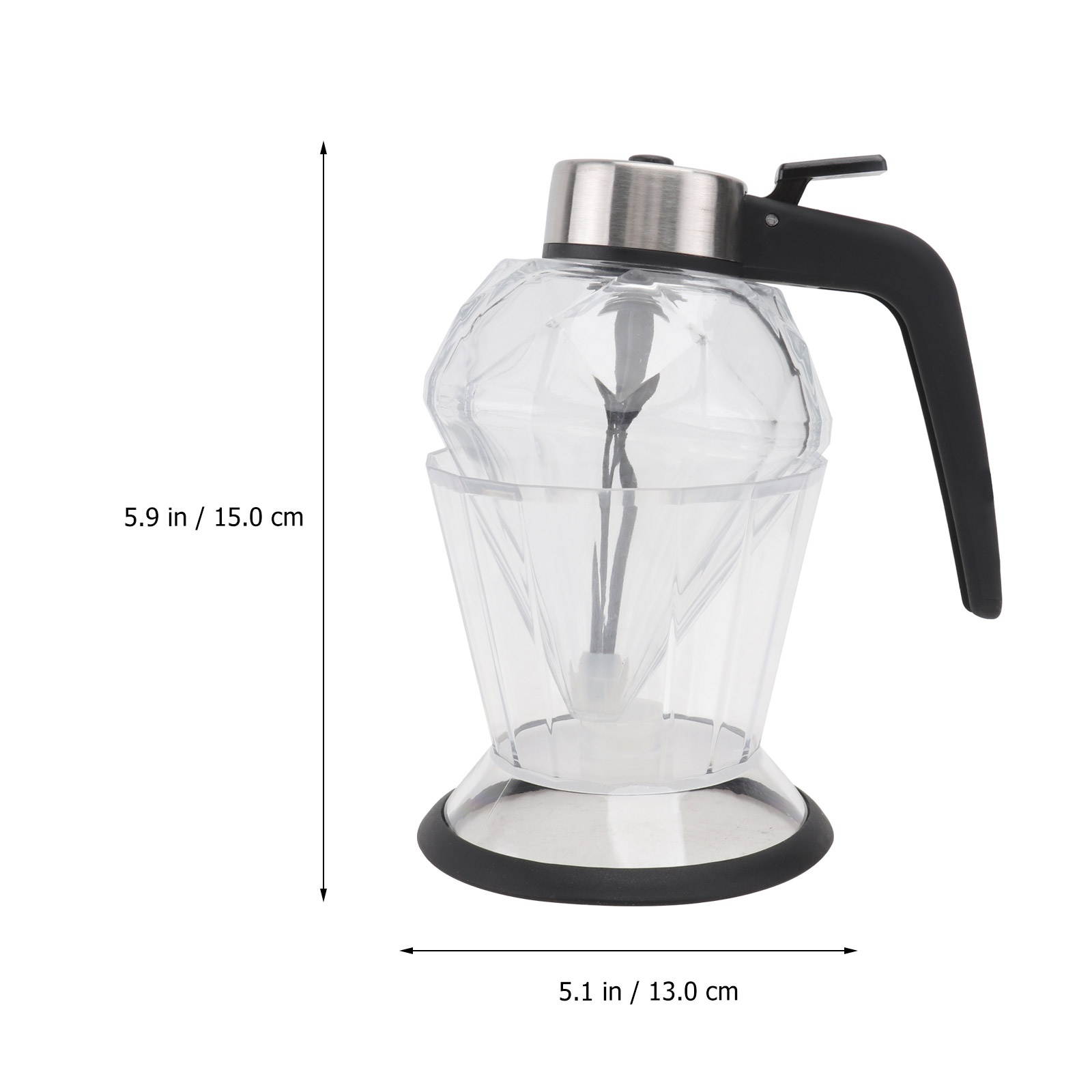 2pcs Glass Craft Seasoning Bottle Practical Convenient Condiment Bottle Seasoning Storage Bottle