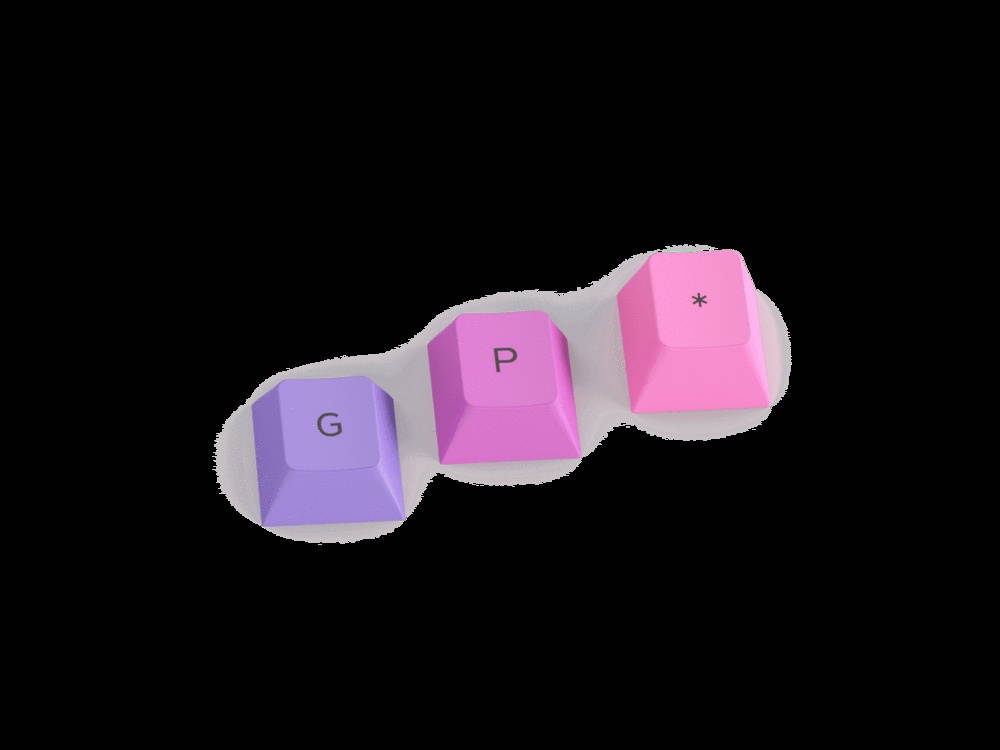 Glorious GPBT Keycaps, Gorgeous cherry-profile keycaps,super-durable PBT plastic,in a variety of vibrant colorways-Pastel