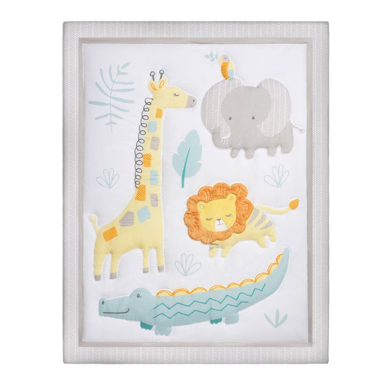 Sammy & Lou  Crib Bedding Set - Jungle Pals 4pc