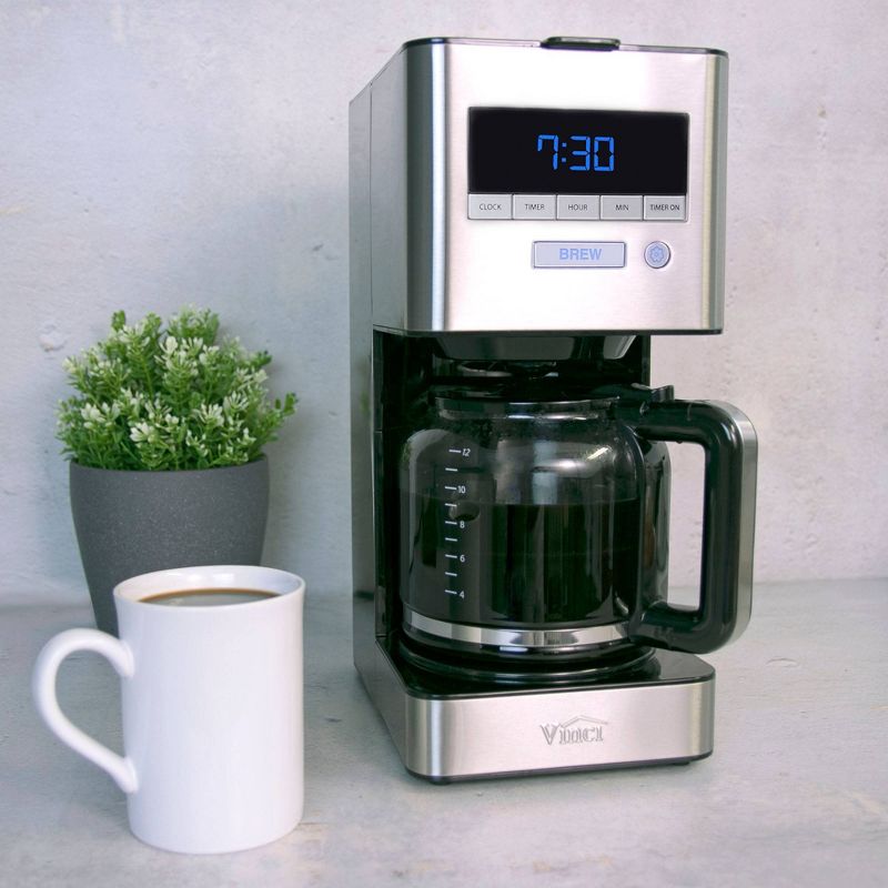 Vinci Auto Pour-Over 12-Cup Coffee Maker - Black