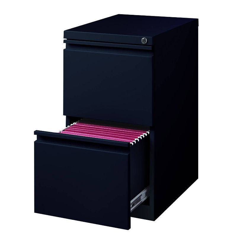 20" Deep 2-Drawer Pedestal File Cabinet - Hirsh