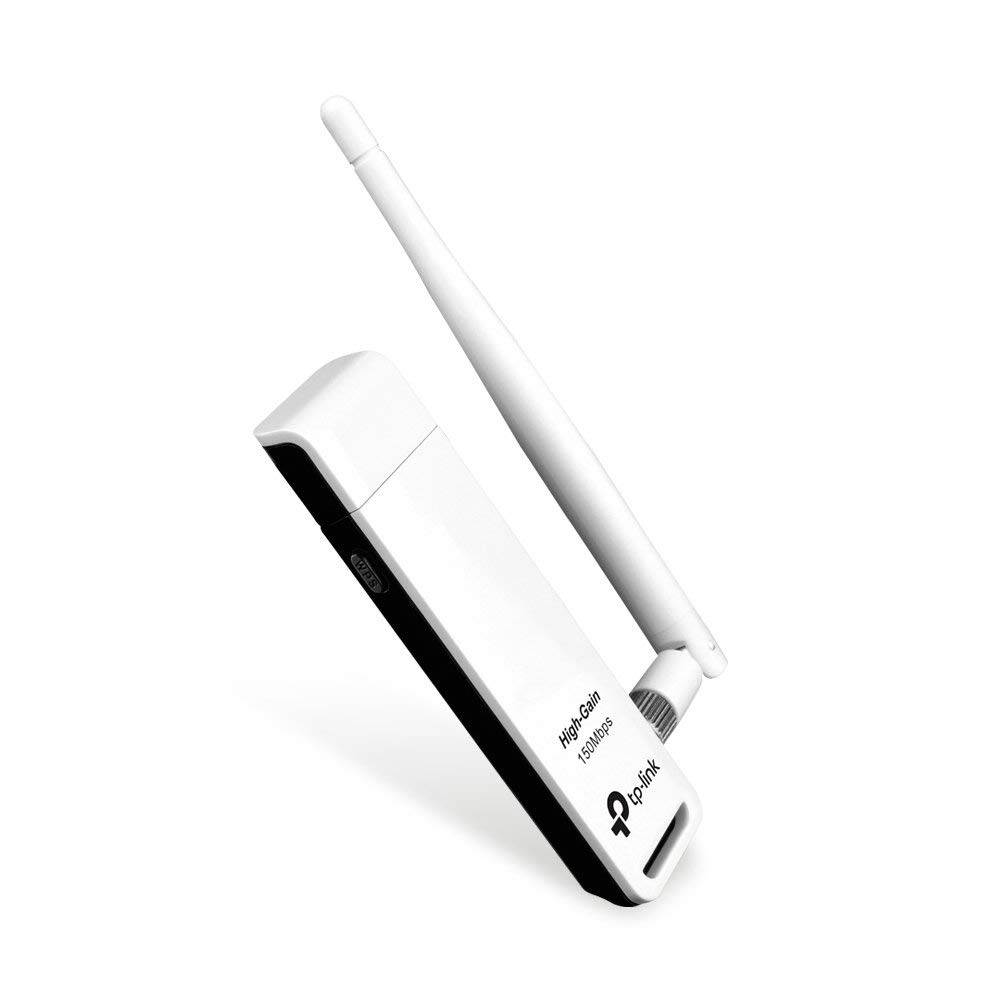 USB WIFI Adapter,TP-Link 150Mbps High Gain USB Wireless WiFi network Lan Card Adapter,4 dBi adjustable omni-directional antenna,WPS function for Windows and Mac