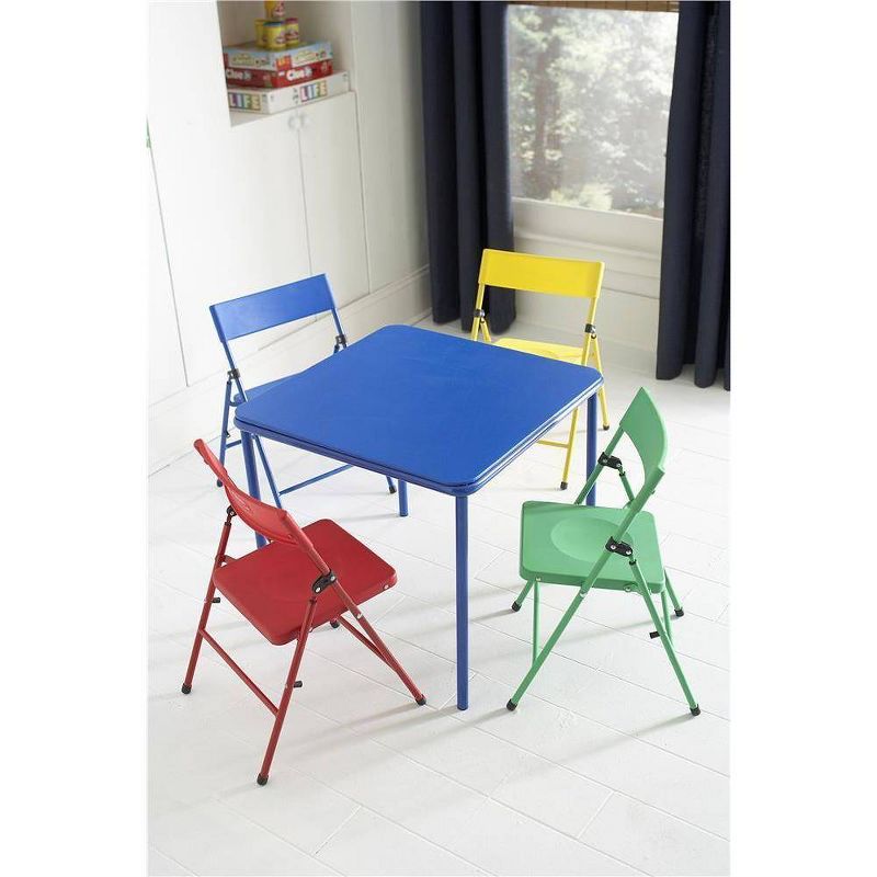 Kids' Vinyl Top Table Blue - Room & Joy