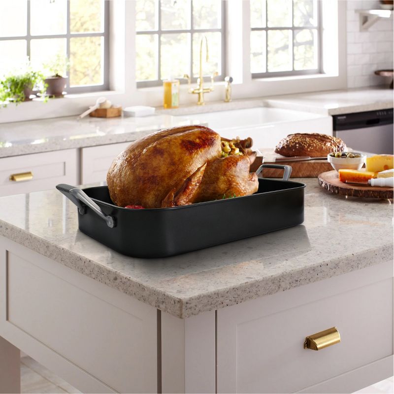 Farberware 12" x 16" Nonstick Roaster with Rack