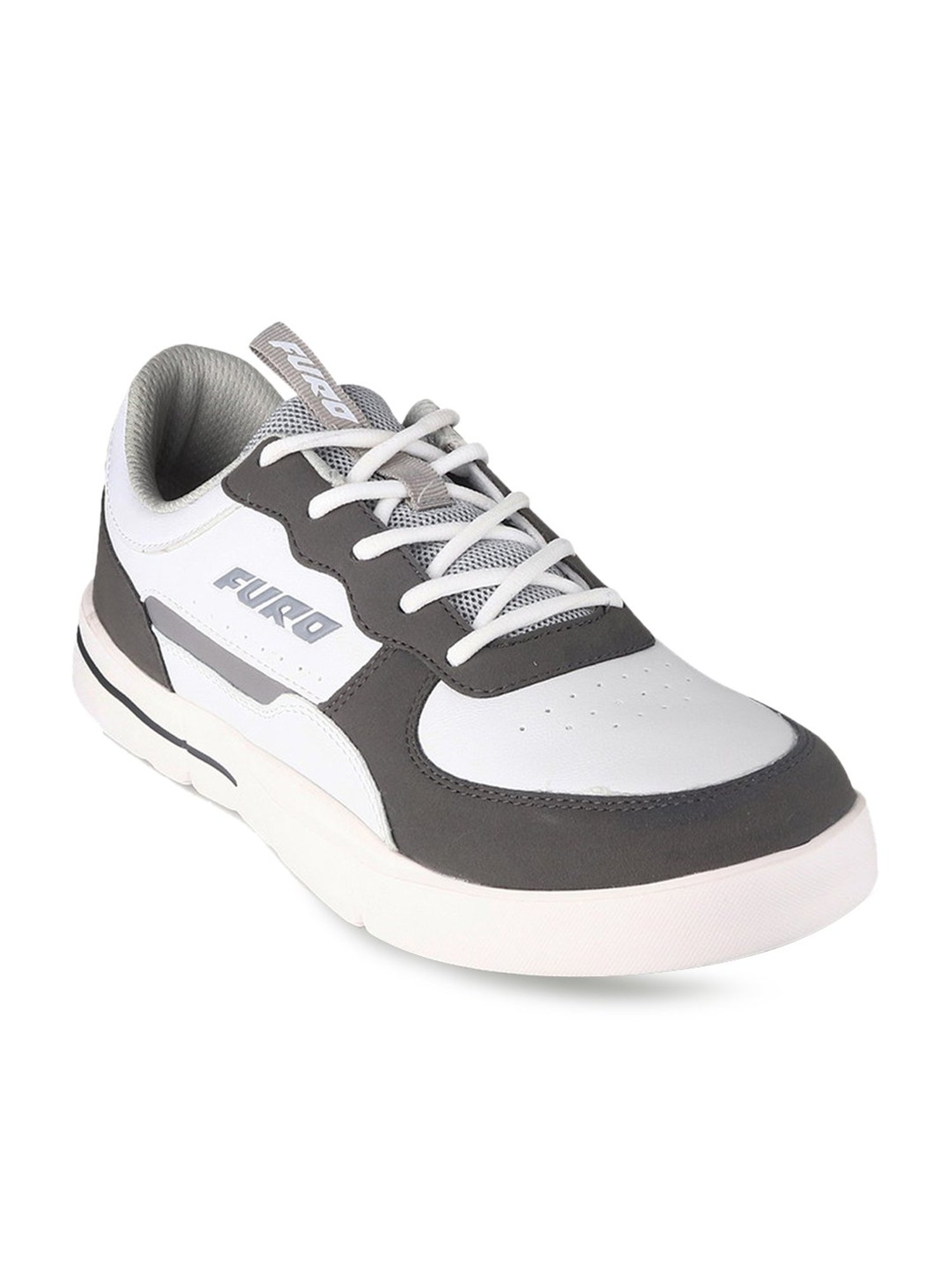 Furo By Red Chief Men's White Casual Sneakers