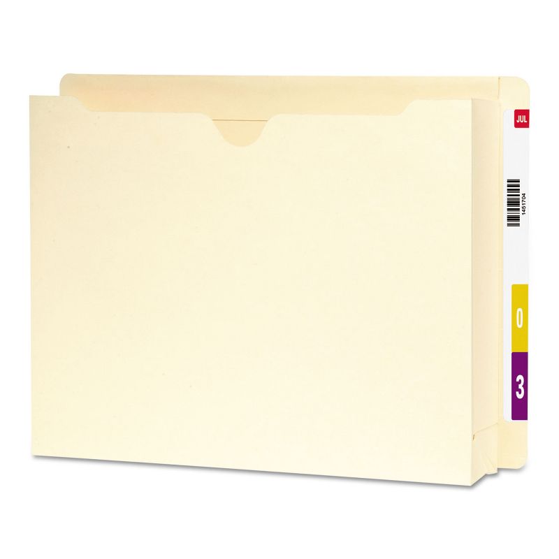Staples Expanding File Pockets 5.25" Exp. Straight Tab Lgl Br 10/BX TR704432/704432