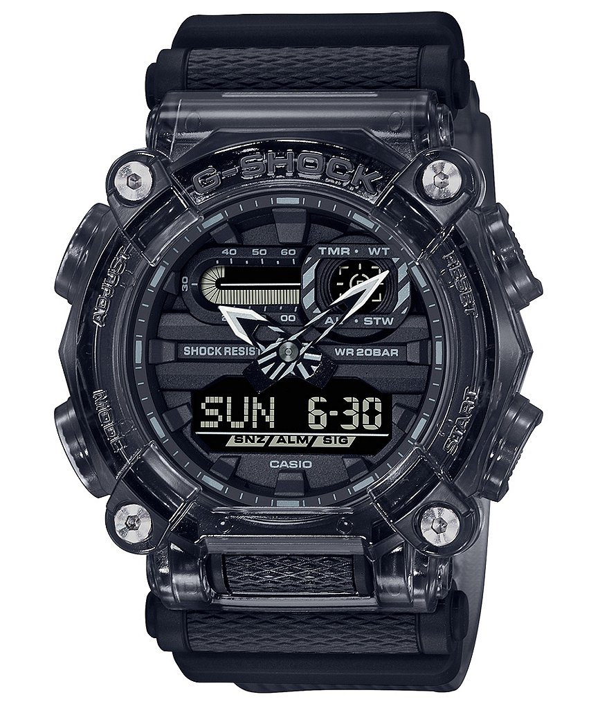 G-Shock Ana-Digi Grey Resin Sport Watch