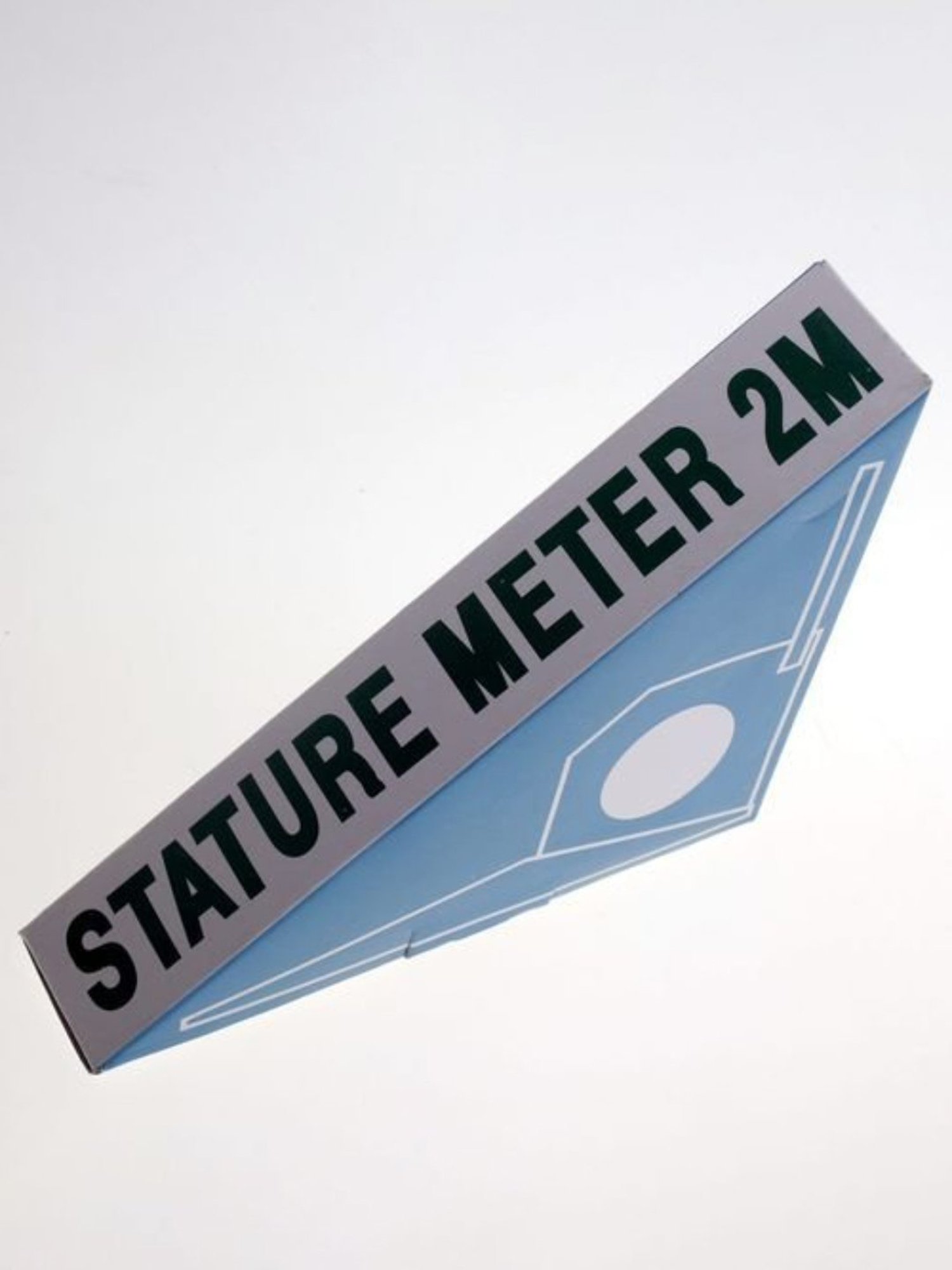 MCP 2mtr/200cm Roll Ruler Wall Mounted Height Measuring Tape (Black)