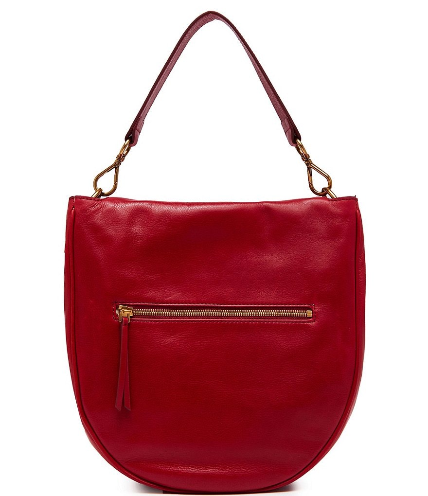 Margot Jace Leather Hobo Crossbody Bag